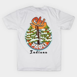 Paoli Indiana USA ski logo T-Shirt